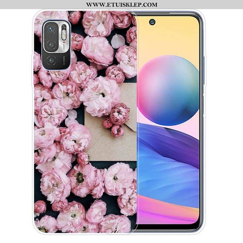 Futerały do Xiaomi Redmi Note 10 5G Intensywne Kwiaty